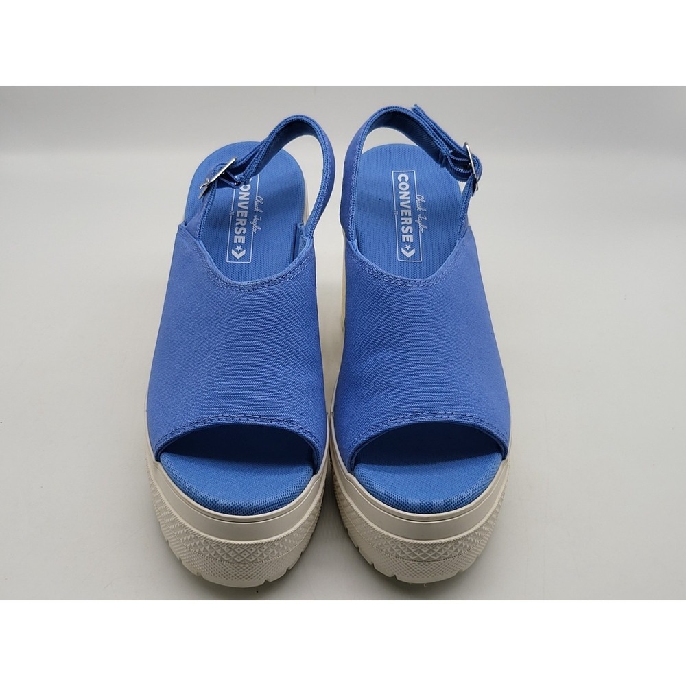 Converse Chuck 70 De Luxe Womens 6.5 Blue Sandal Platform Chunky Heel A13810F - Picture 2 of 9